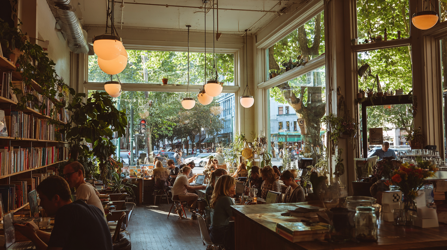 Neighborhood coffee shop