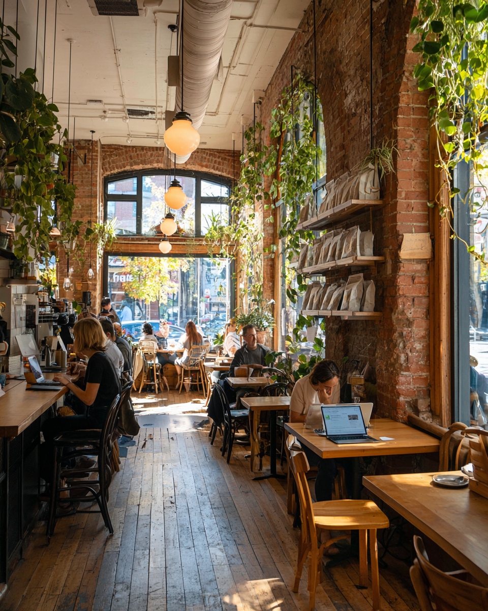 Magnolia Coffee shop interior